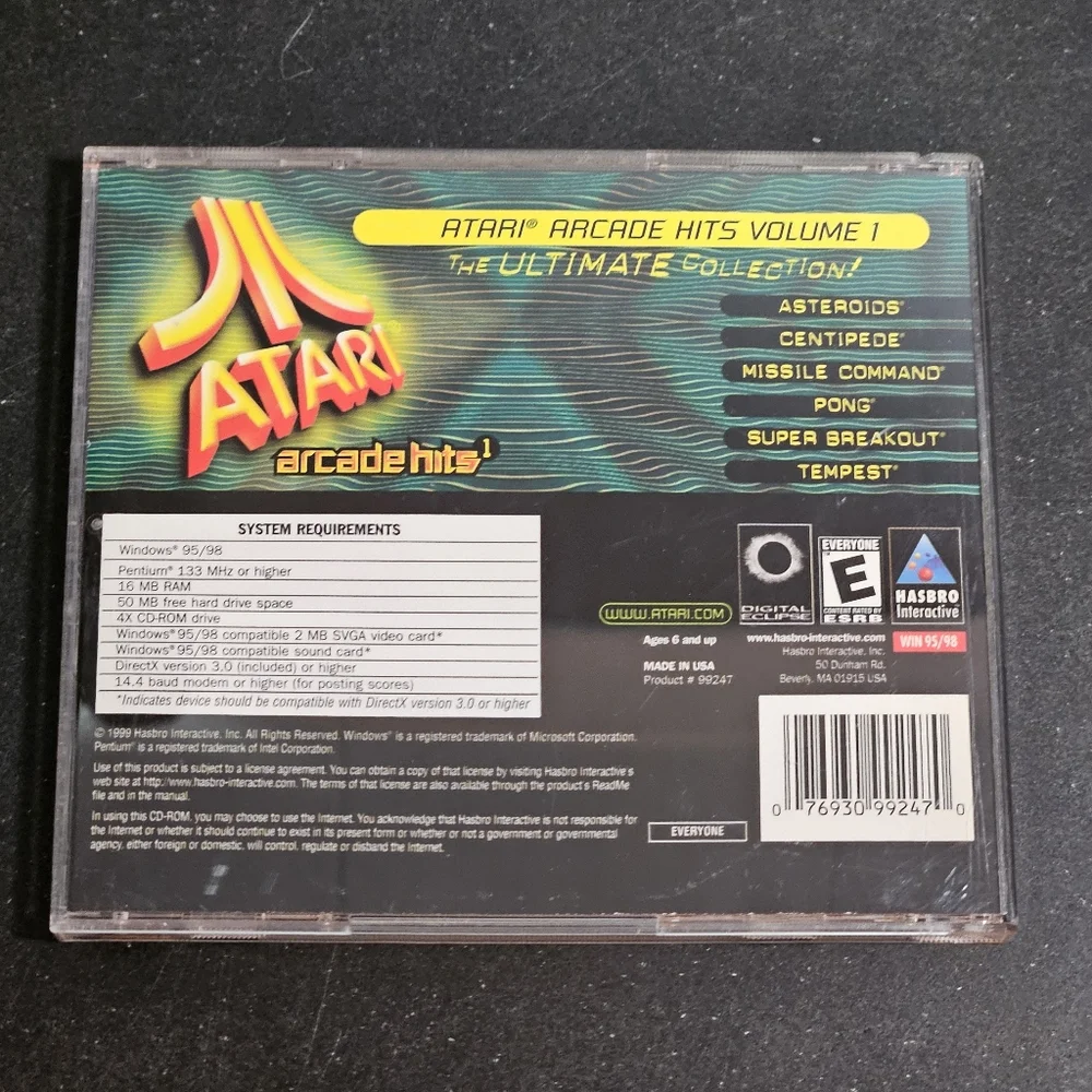 Classic Arcade PC Game Lot